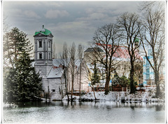 St. Jakobs Wasserturm und St. Max - St. Jacob's Water tower and St. Max Church