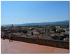 Piazza Grande sui tetti di Gubbio