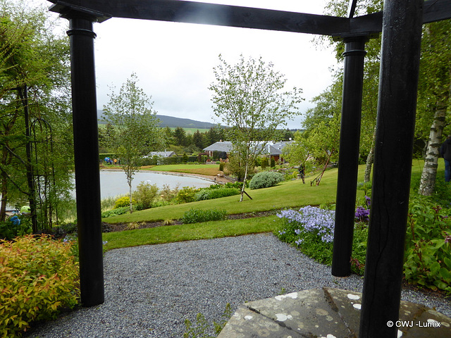 Carestown Steading Garden on a wet May 30th 2015