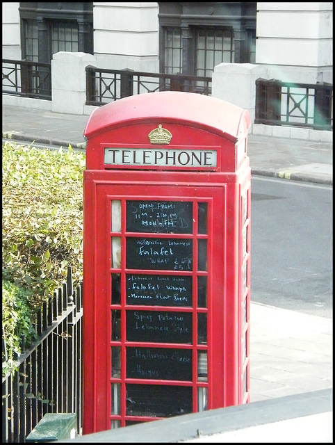 falafel phone box