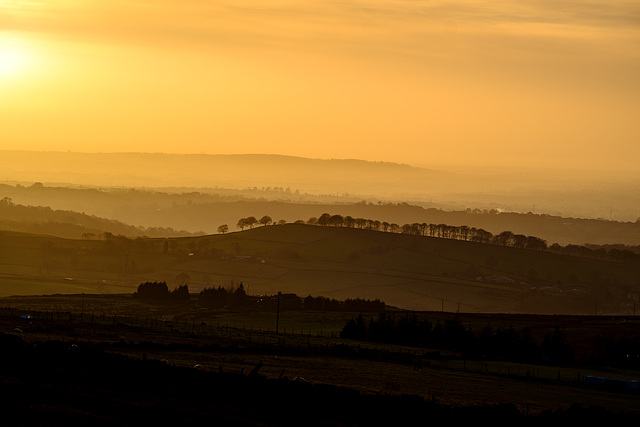 South West to the Cheshire Plain