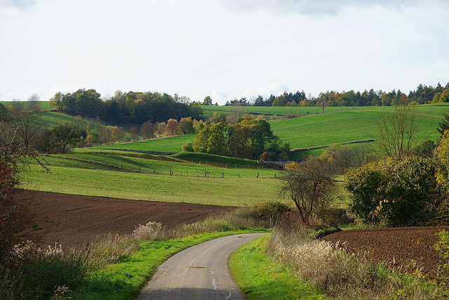 Blick zum Krücker im Herbstsonnenschein