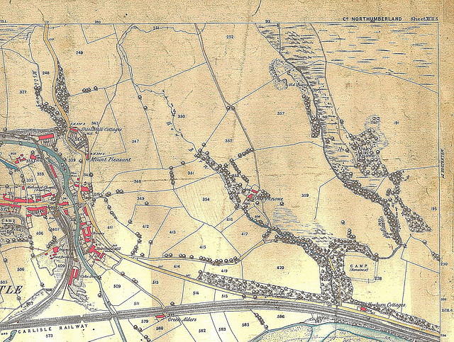 HWH - 1860s Haltwhistle ; section f HWH - 1860s Haltwhistle ; section f