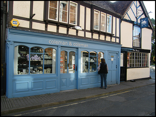 old shop and pub