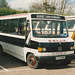 Felix Coaches F301 RMH in Bury St. Edmunds – Mar 1994 (218-11)