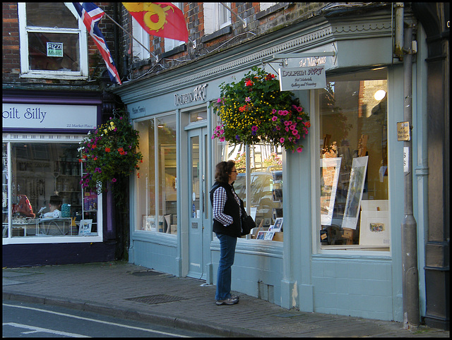 art shop window