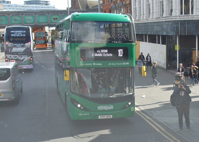 DSCF4856 Nottingham City Transport 409 (YP17 UFN) - 13 Sep 2018