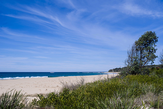 Beach - southward