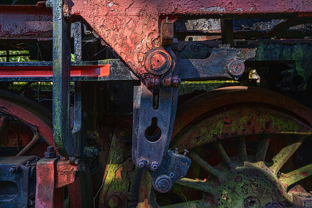 patina - locomotive 44.196