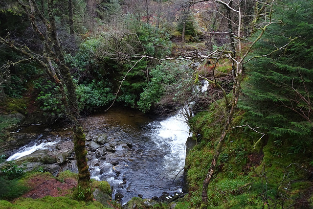 Waterfall Near Lochgoilhead