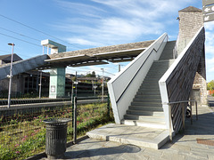 La passerelle de la gare de Vitré (35) La passerelle de la gare de Vitré (35)