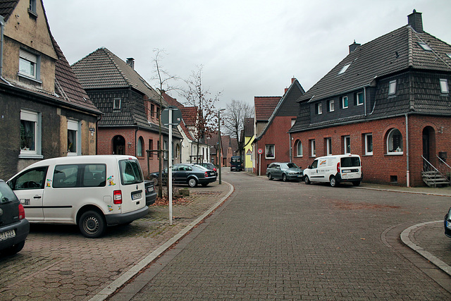 Steinstraße (Siedlung Brassert, Marl) / 24.12.2016