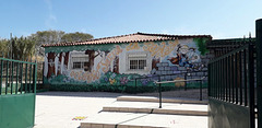 Mural of kindergarten.