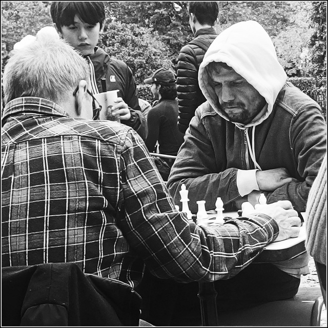 Echecs au Jardin du Luxembourg