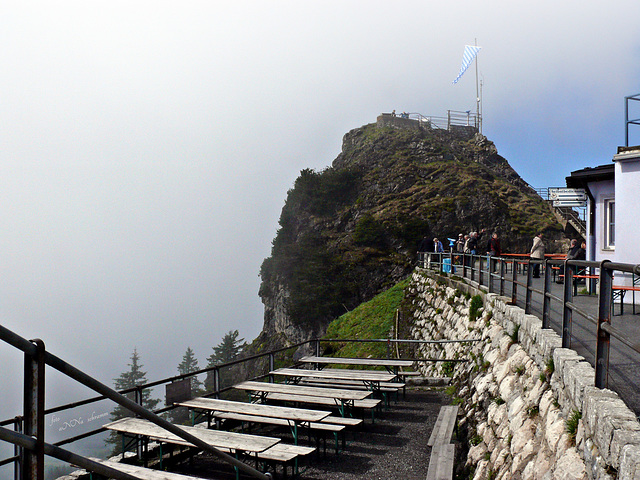 Aussichtsplattform am Wendelstein