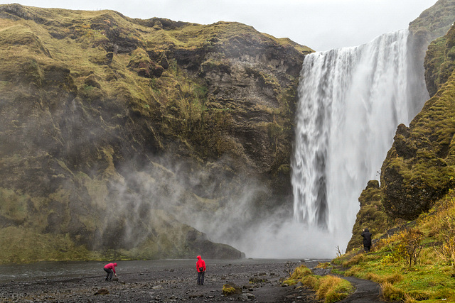 Wet, wetter, Skógafoss