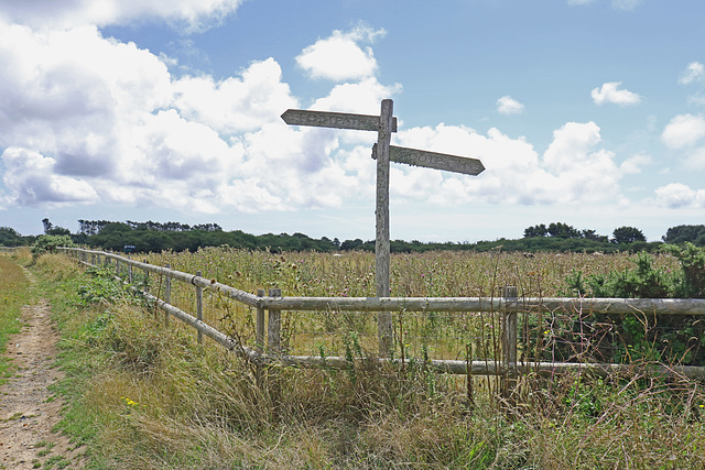 Jersey Footpath Junction