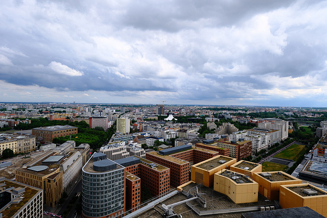 Blick vom Panoramapunkt Berlin