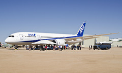 Boeing 787 N787EX (ZA002) Dedication Ceremony