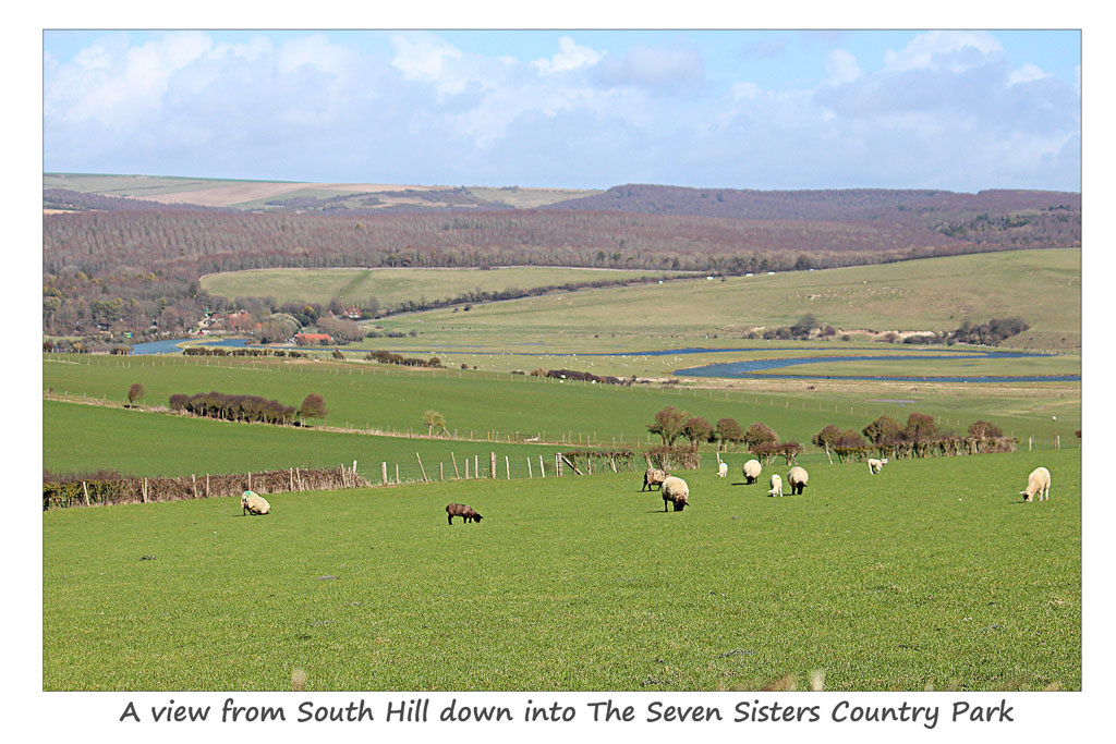 From South Hill into the Cuckmere Valley - 28.3.2016