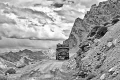 Route Manali-Leh (Inde)