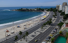 Rio De Janeiro Copacabana beach Brazil