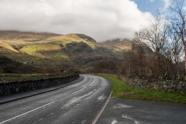 Towards Llanberis