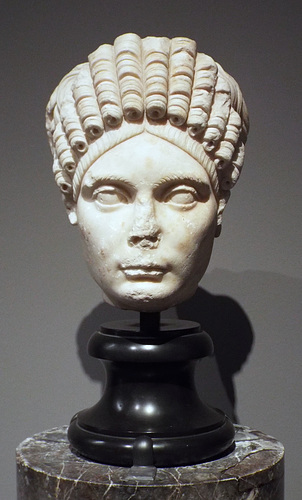 Head of a Woman Maybe Marciana in the Boston Museum of Fine Arts, January 2018