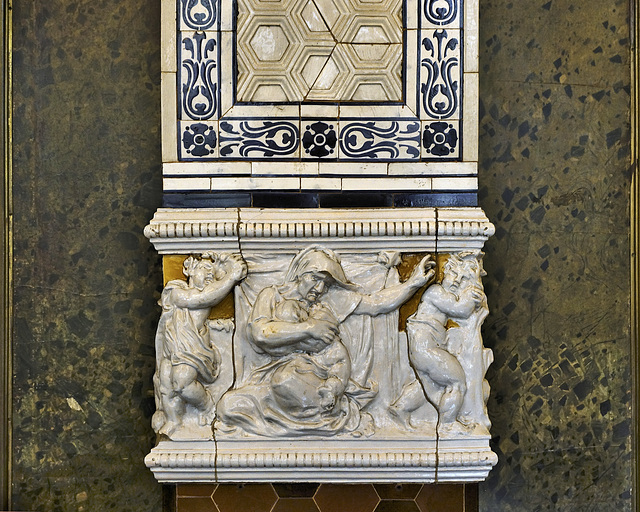 Chimney-piece from Dorchester House – Gamble Room, Café and Bar, Victoria and Albert Museum, South Kensington, London, England