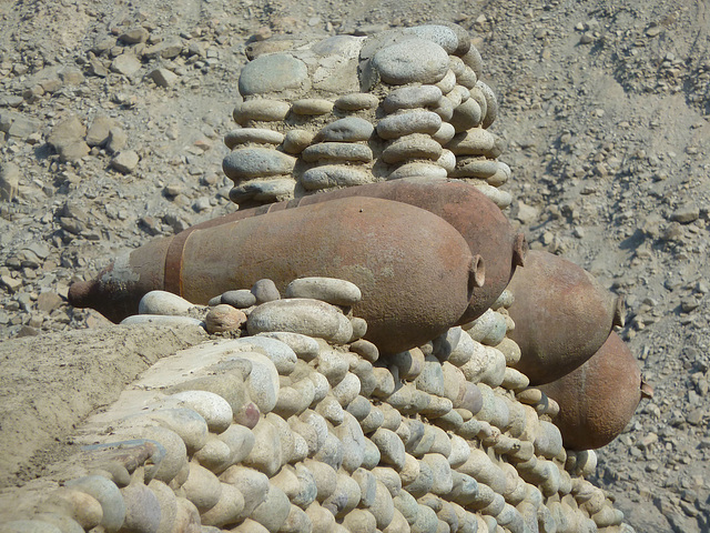 Stones and amphoras