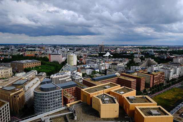 Blick vom Panoramapunkt Berlin