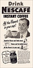 Nescafe Instant Coffee Ad, 1951