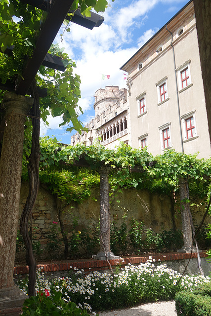 Castello del Buonconsiglio in Trento Italia