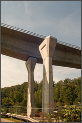 Muldenbrücke bei Penig entsteht
