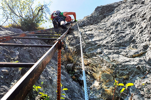 Via Ferrata dell' Amicizia (3) (with PiP)