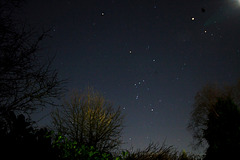 Mars  Orion  &  Jupiter