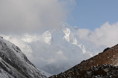 Cho Oyu (8201m) in the Clouds