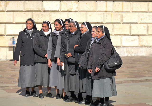 Krakow- A Happy Group of Nuns