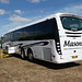 Masons Coaches YN22 YMD at the ‘BUSES Festival’ Sywell Aerodrome - 7 Aug 2022 (P1120882)