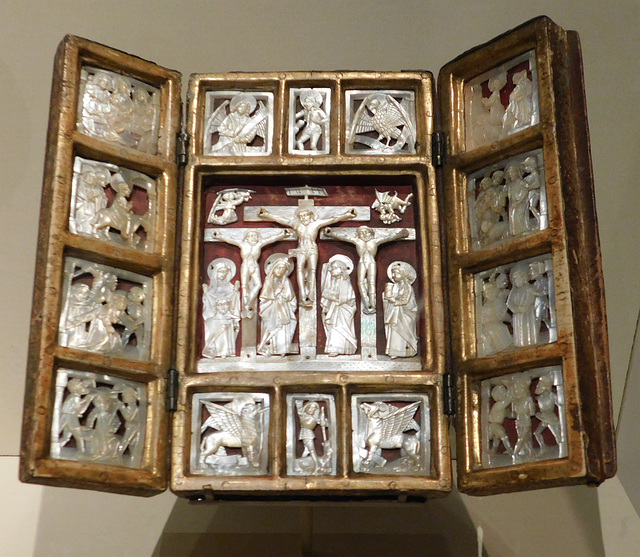 Triptych with the Passion of Christ in the Cloisters, October 2017