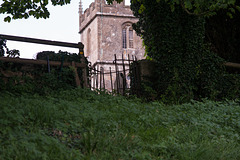 Seend, Wiltshire: Kissing Gate and Church