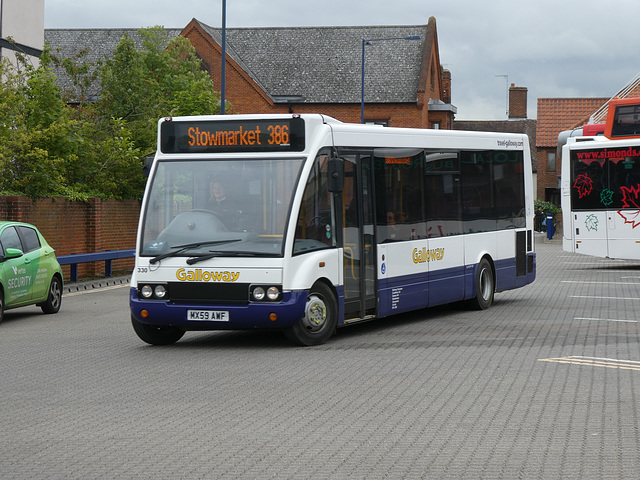 Galloway 330 (MX59 AWF) in Bury St. Edmunds - 16 Aug 2019 (P1040086)