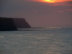 Whitby sunset