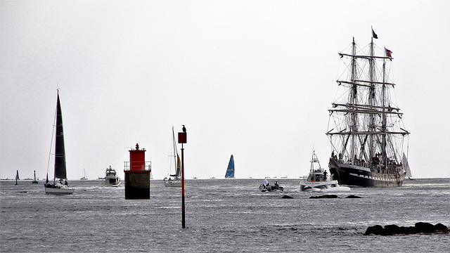 Arrivée du BELEM