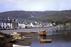 Ullapool (UK; Ecosse/Scotland) août 1978. (Diapositive numérisée).