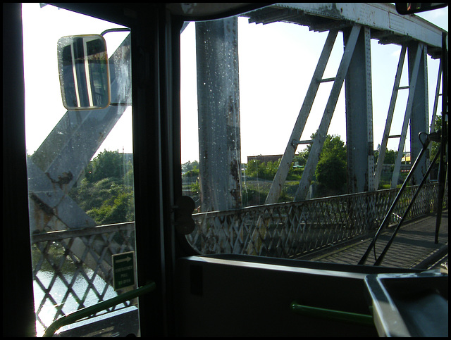 crossing into Warrington