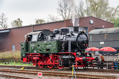 Dampflok D5 der Hespertalbahn zum Museumstag in Bochum-Dahlhausen