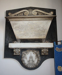 Memorial to Edward Guest, St Thomas & St Luke's Church, Dudley, West Midlands