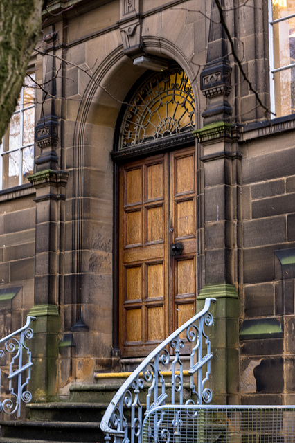 The old Grammar School entrance