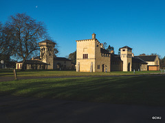 The Tuscan-inspired Steading on Altyre Estate, now the northern campus of the Glasgow School of Art.